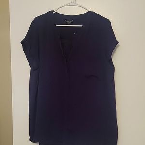 Simply Vera Short Sleeve Button Down